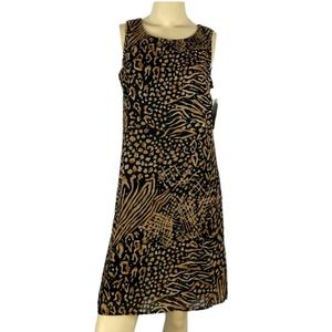 JACLYN SMITH Shift dress animal print Women's size 10